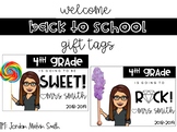 {EDITABLE} Back to School Gift Tag | add image + treat