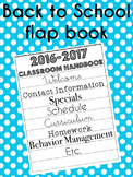 ~ EDITABLE ~ Back to School flap (flip) book