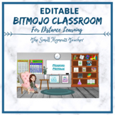 ***EDITABLE*** Bitmoji Classroom- Distance Learning- With Links-Ready to Use