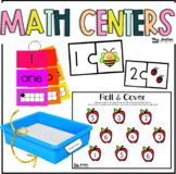 Kindergarten Math Mats, Math Centers, and Partner Games fo