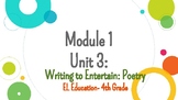 *EDITABLE* Module 1- Unit 3 EL Education Grade 4