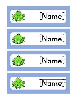 Preview of *EDITABLE* Name Tags