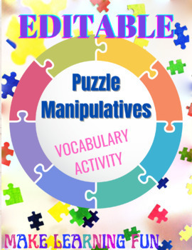 Vocabulary as Puzzle Pieces - Sinosplice