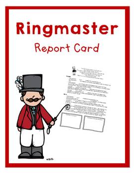 Preview of *EDITABLE* Ringmaster Report Card