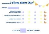 *EDITABLE* Strong Choice Chart (Variation of a Star Chart)