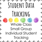 [EDITABLE] Student & Class Data Tracking