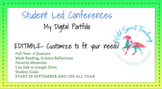 *EDITABLE* Student Led Conference PPT