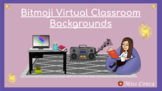 **EDITABLE** Virtual Bitmoji Classroom Templates! FREE