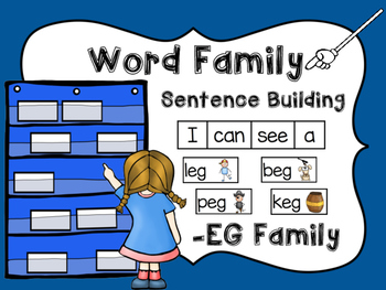 Eg Word Family Sentence Building