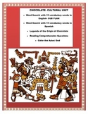 "EL CHOCOLATE"- Aztecs and Cortez" Reading ENGLISH-Distanc