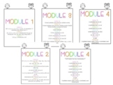 (EL) Modules 1-4-Skills Block-First Grade Fluency Practice