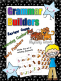 *Print and Play* Grammar Builders - Memory Games - Rhyming Words