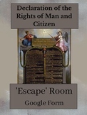 'ESCAPE ROOM' - The Declaration of the Rights of Man and Citizen