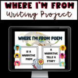  ESL-Where I'm From Writing Project