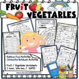Fruit and Vegetables/ Rainbow Food❤️ ESL Worksheets