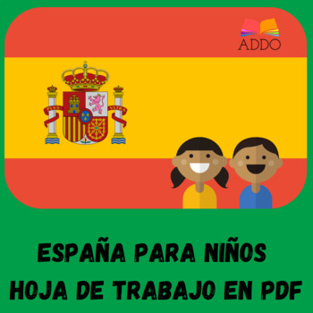 Preview of [ ESPAÑA ] Hojas de trabajo en PDF en ESPAÑOL