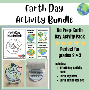 Preview of ⭐️ Earth Day Activity Bundle ⭐️