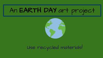 Preview of  Earth Day Art Lesson