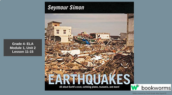 Preview of "Earthquakes" Google Slides- Bookworms Supplement