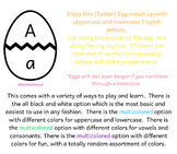 (Easter) Egg English Alphabet Matching