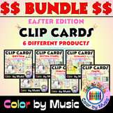 "Easter" Elementary Music Clip Cards BUNDLE | Music Centers