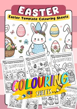 Preview of ★ Easter and friends Colouring Pages