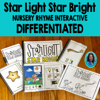 Preview of Star Light Star Bright Nursery Rhyme Interactive  Song