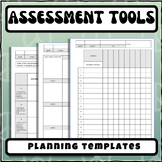 *Editable* Assessment Trackers, Data Collection, Observati
