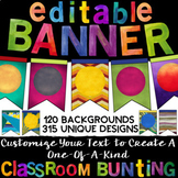 Free Editable Banner & Bunting Classroom & Office Decor *3