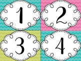 Number Cards {Editable}