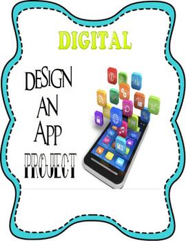 Preview of **Editable** Design an App Project - DISTANCE LEARNING