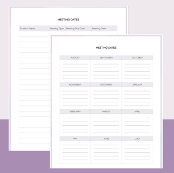 *Editable* Forms for Caseload Management by Miniish | TPT