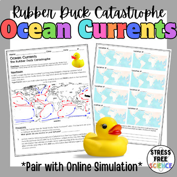 Preview of [Editable] Ocean Currents - Rubber Duck Catastrophe