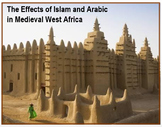 "Effects of Islam & Arabic on Med. West Africa" - Article,