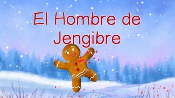 Preview of "El Hombre de Jengibre" Video, Presentation & Activity Bundle!