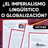 ¿El imperialismo lingüístico o globalización? un artículo 