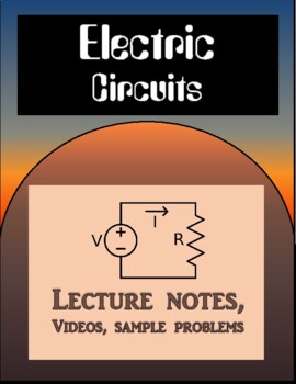 Preview of "Electric Circuits" HS Physics - Two Lectures - Distance Learning