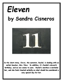 "Eleven" by Sandra Cisneros Objective Test
