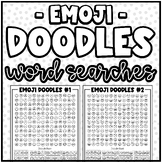 "Emoji" Doodle Word Searches | Fun Challenge, Early Finish