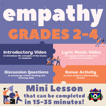 Preview of "Empathy" Mini Lesson for Grades 2-4