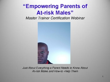 Preview of "Empowering Parents of At-risk Males"eBook