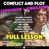 [English + Spanish] Full Lesson: Lady or the Tiger / Most 