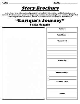 enrique's journey teacher guide