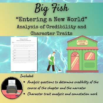 Preview of Big Fish: "Entering a New World" Analysis of Credibility and Character Traits