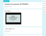 ¿Entiendes la pregunta? - Listening practice for your students