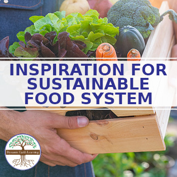 Preview of Inspiration for Sustainable Food - Science Worksheet Printable or Google