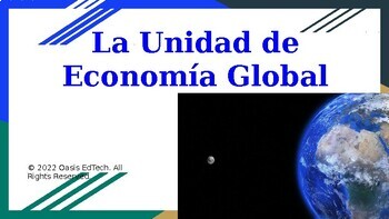 Preview of (Español) The Global Economy PowerPoint 