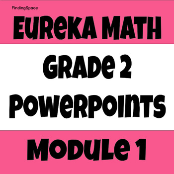 Preview of (Eureka Aid) Math Grade 2 Google Slides Module 1