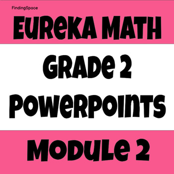 Preview of (Eureka Aid) Math Grade 2 Google Slides Module 2