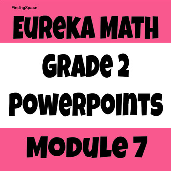 Preview of (Eureka Aid) Math Grade 2 Google Slides Module 7